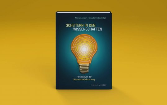 Buchcover Scheitern in den Wissenschaften | Design Daniela Leitner